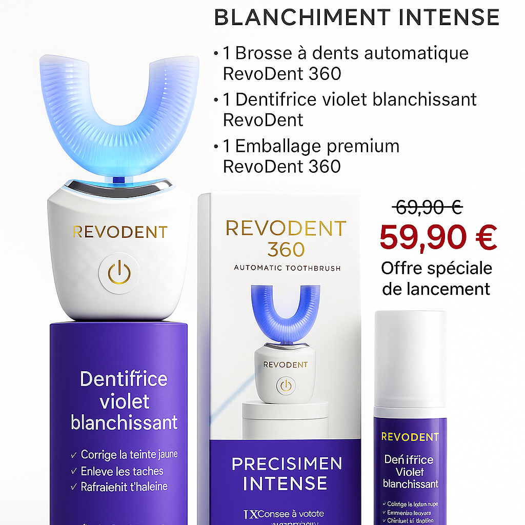 Pack RevoDent 360 – Blanchiment Intense